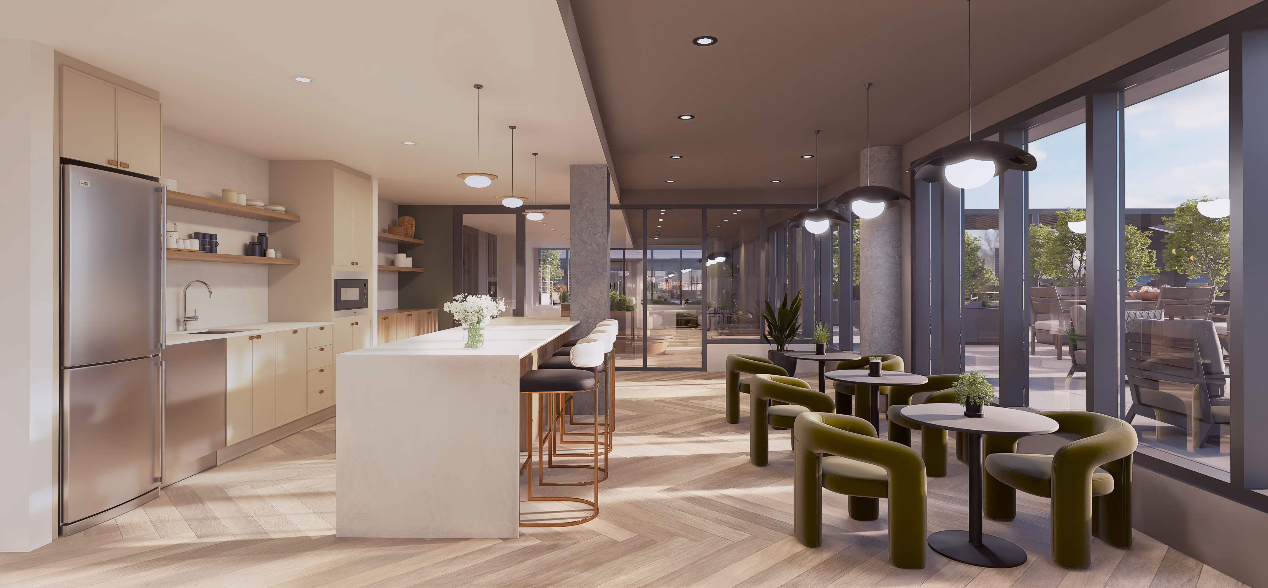 Intérieur d'un condo VAIA